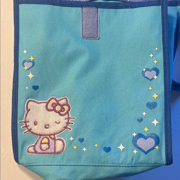 VINTAGE Hello Kitty Blue Car Seat Garbage Bag- RARE LIMITED EDITION GUC - Picture 9 of 16